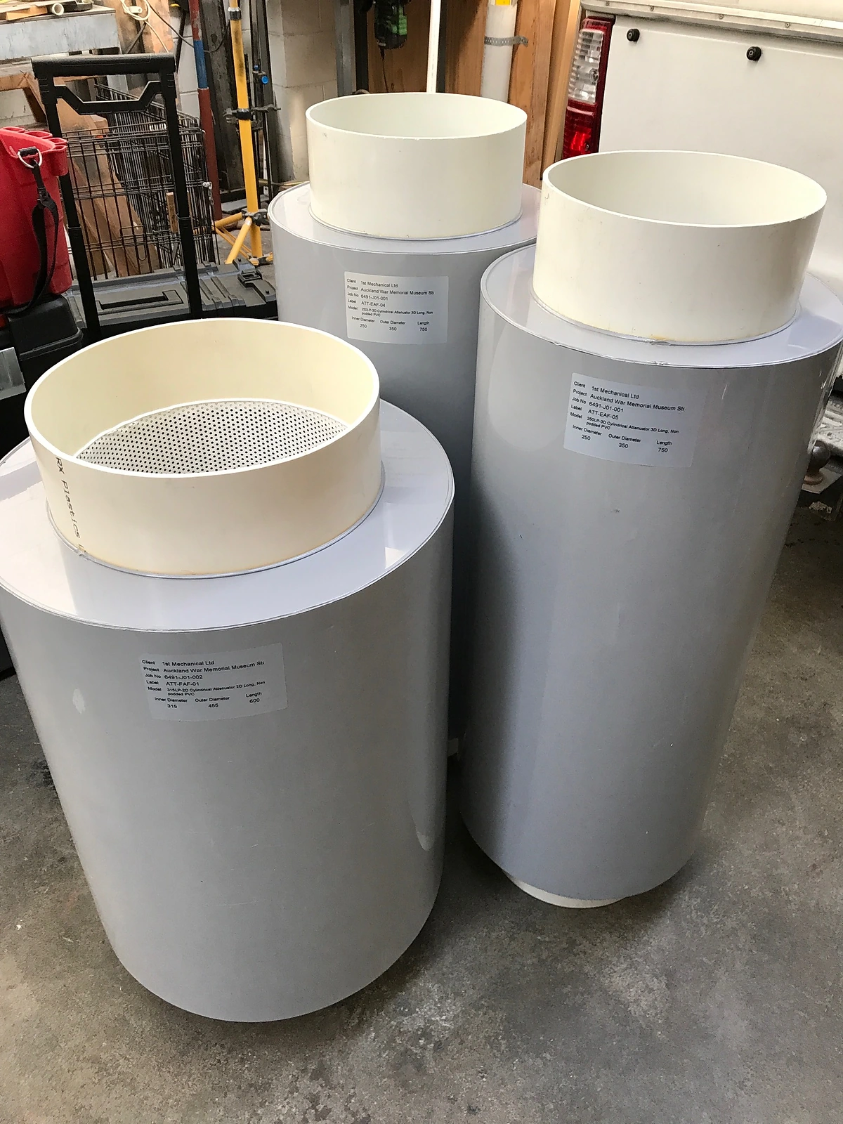Acoustic Silencers and Attenuators